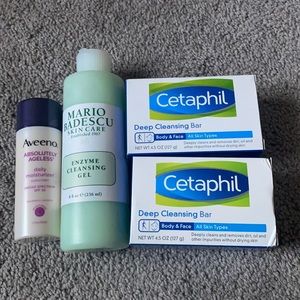 Cleaning and moisturizing